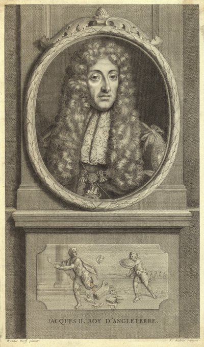 Porträt von König James II. von England von Pieter van der Werff